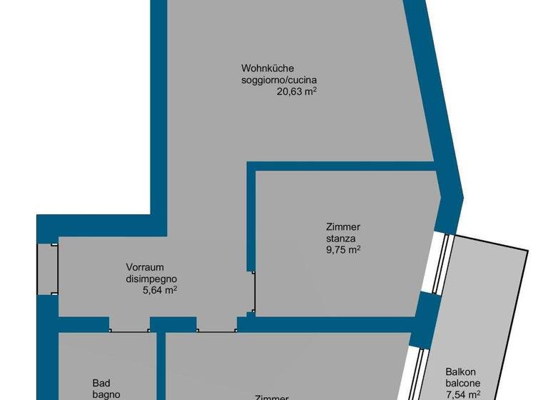 Wohnung zum Kauf - Erstbezug 330.000 € 3 Zimmer 79 m² frei ab sofort Salurn