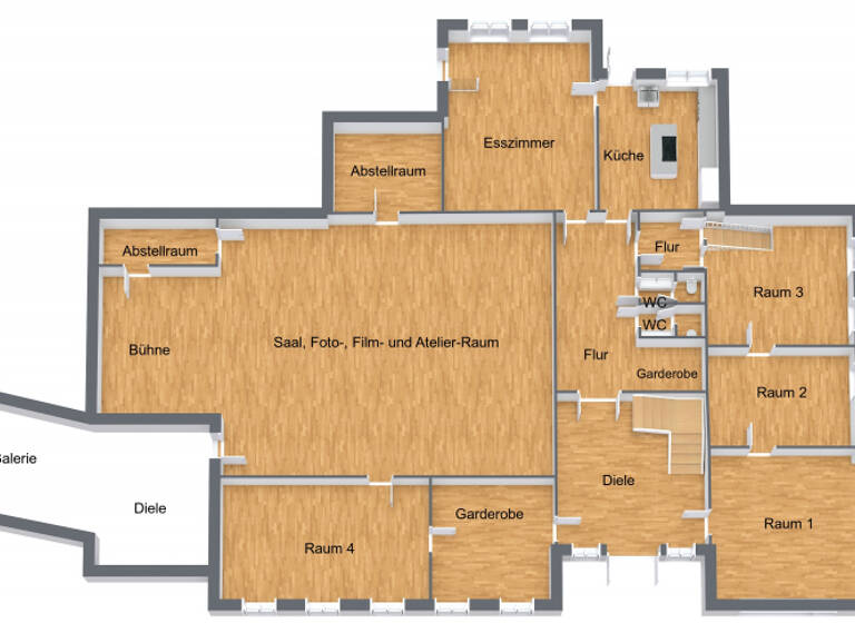 Einfamilienhaus zum Kauf 799.000 € 12 Zimmer 641 m² 3.106 m² Grundstück Damsdorf 23824