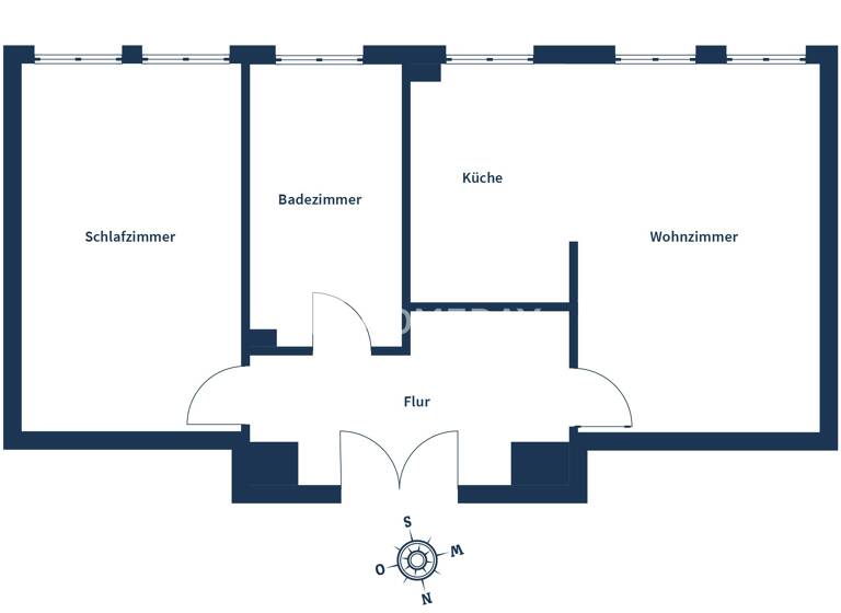 Wohnung zum Kauf 150.000 € 2 Zimmer 54,5 m²<br/>Wohnfläche 3.<br/>Geschoss Anger-Crottendorf Leipzig 04318