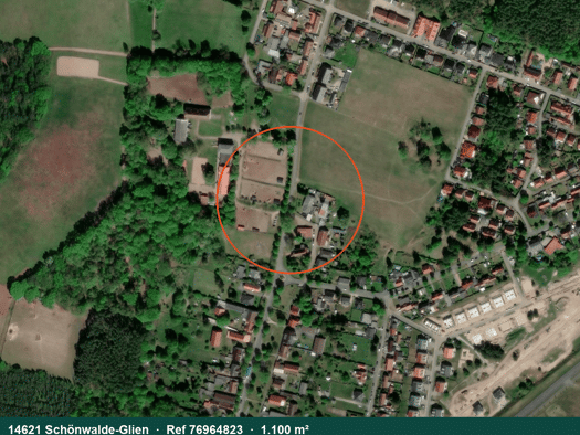 Doppelhaushälfte zum Kauf 4 Zimmer 120 m² 1.100 m² Grundstück Schönwalde-Dorf Schönwalde-Glien 14621