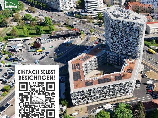 Wohnung zur Miete - Erstbezug 1.138 € 4 Zimmer 88,5 m² 12. Geschoss Kärntner Straße 1 Gries Graz 8020