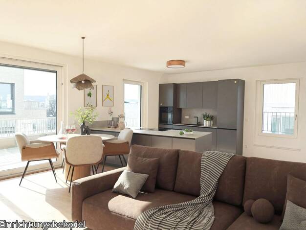 Penthouse zur Miete - Erstbezug 2.392 € 4 Zimmer 121,1 m² 4. Geschoss frei ab sofort Leonberg Leonberg 71229