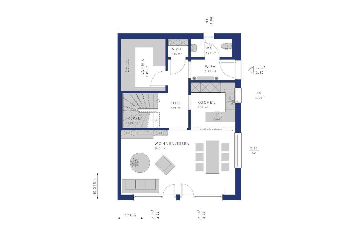 Doppelhaushälfte zum Kauf provisionsfrei 495.785 € 4 Zimmer 122 m²<br/>Wohnfläche 326 m²<br/>Grundstück Immenhausen Immenhausen 34376