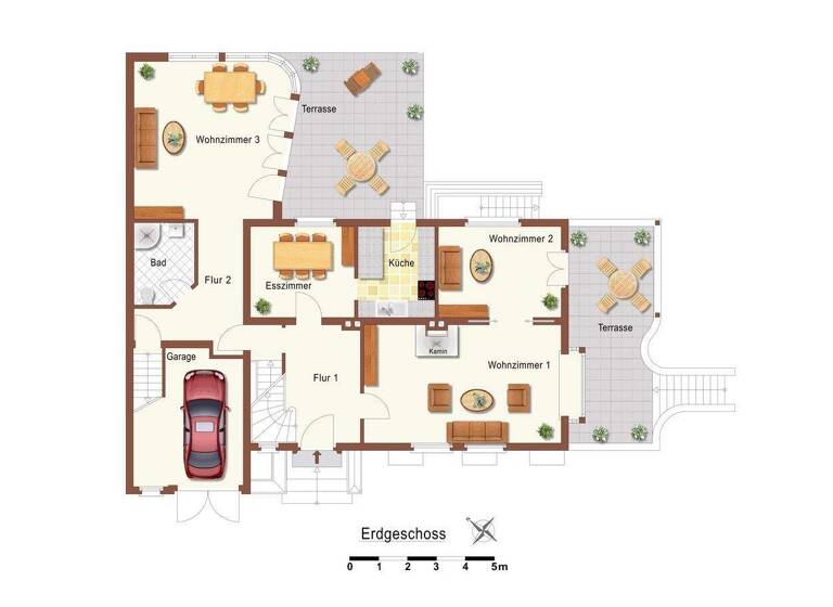 Einfamilienhaus zum Kauf 8 Zimmer 183 m² 681 m² Grundstück frei ab sofort Friedrichsdorf 61381