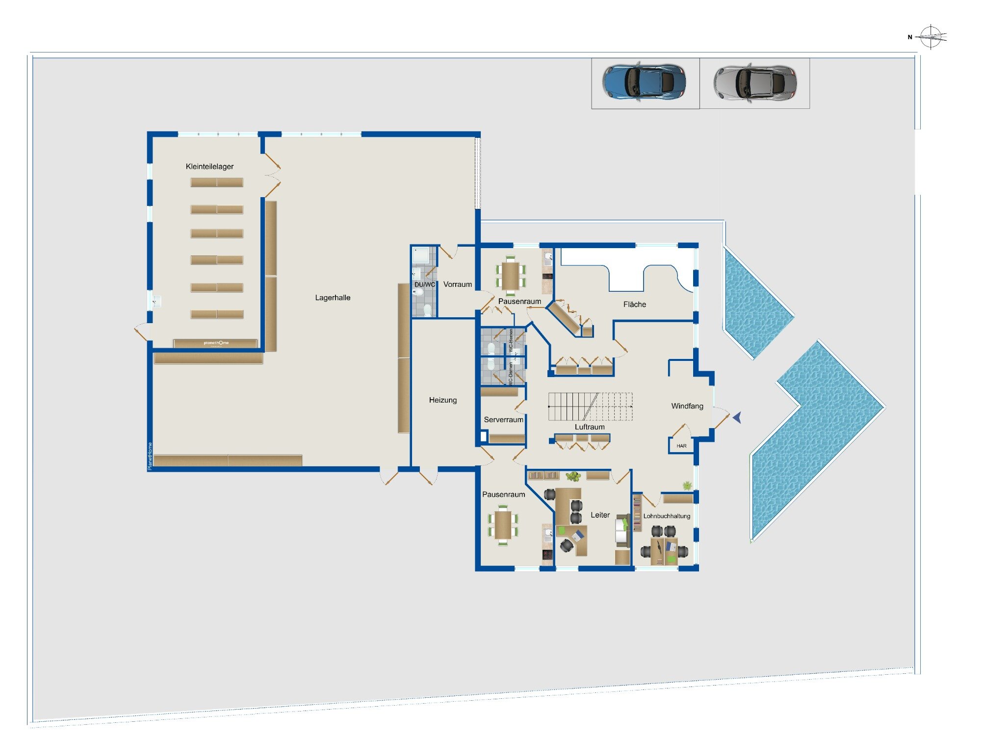 Bürogebäude zum Kauf 1.100.000 € 10 Zimmer 320 m²<br/>Bürofläche Baesweiler Baesweiler 52499