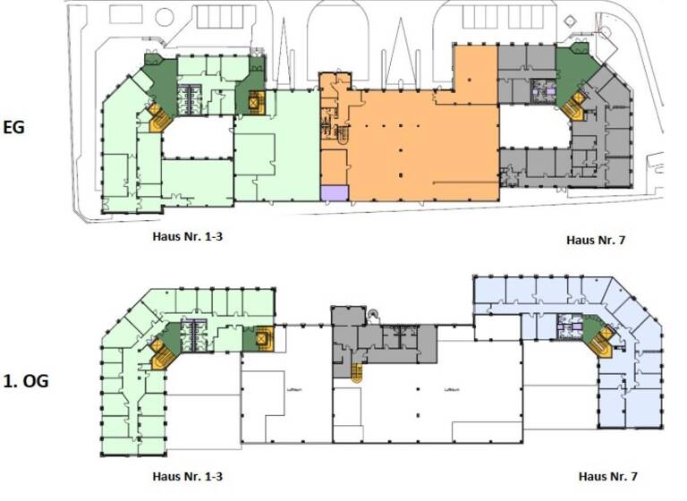 Bürofläche zur Miete provisionsfrei 10,50 € 2.354 m²<br/>Bürofläche ab 2.354 m²<br/>Teilbarkeit Barbaraviertel Neuss 41460