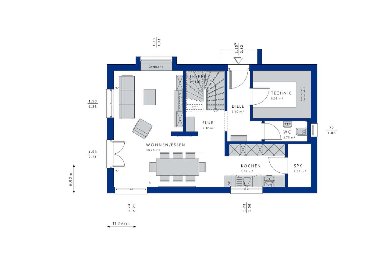 Einfamilienhaus zum Kauf provisionsfrei 893.280 € 5 Zimmer 193 m²<br/>Wohnfläche 1.183 m²<br/>Grundstück Langsberger Straße 45 Werder Rehfelde 15345