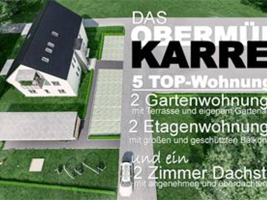 Wohnung zum Kauf 230.500 € 2 Zimmer 48 m² Dachgeschoss, 2. Geschoss Obermühlstrasse 17 Schierling Schierling 84069