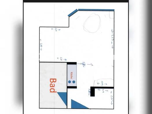Wohnung zur Miete Tauschwohnung 650 € 1 Zimmer 23 m² Jungbusch Innenstadt / Jungbusch 68159