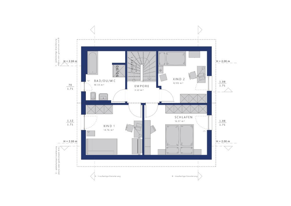 Einfamilienhaus zum Kauf 489.036 € 5 Zimmer 125 m²<br/>Wohnfläche 731 m²<br/>Grundstück Wachbach Wachbach 97980