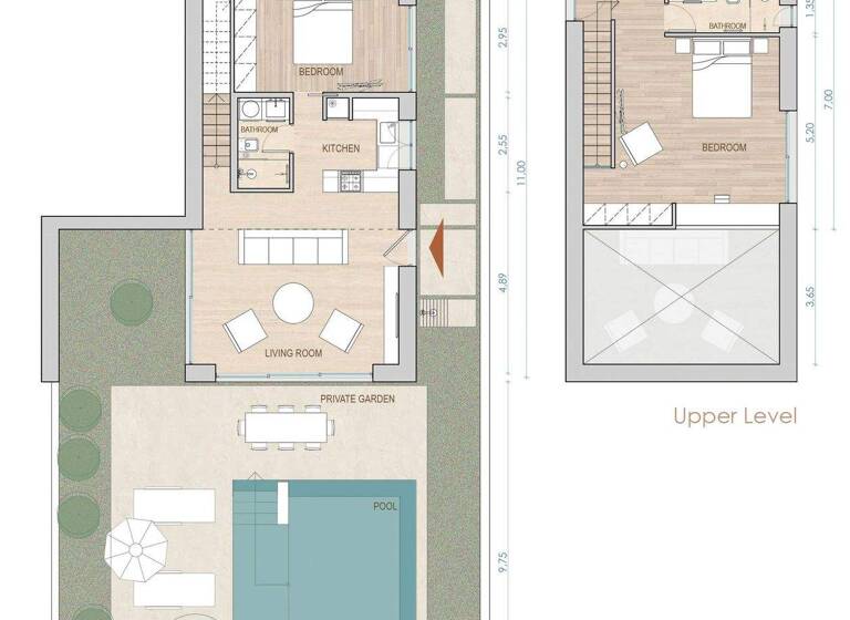 Maisonette zum Kauf - Erstbezug provisionsfrei 615.000 € 3 Zimmer 114,6 m² Maleme 730 14