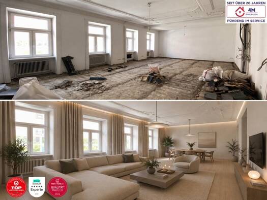 Wohnung zum Kauf 500.000 € 5 Zimmer 148,9 m² Neubau Gürtel 44 Wien 1070