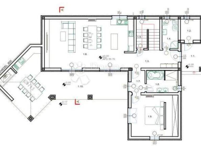 Haus zum Kauf 595.000 € 5 Zimmer 187 m² Zminj