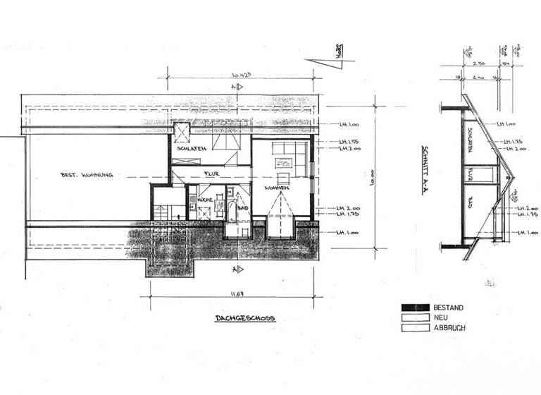 Wohnung zum Kauf provisionsfrei 128.000 € 2 Zimmer 45 m² 3 Geschosse frei ab sofort Singen Singen (Hohentwiel) 78224