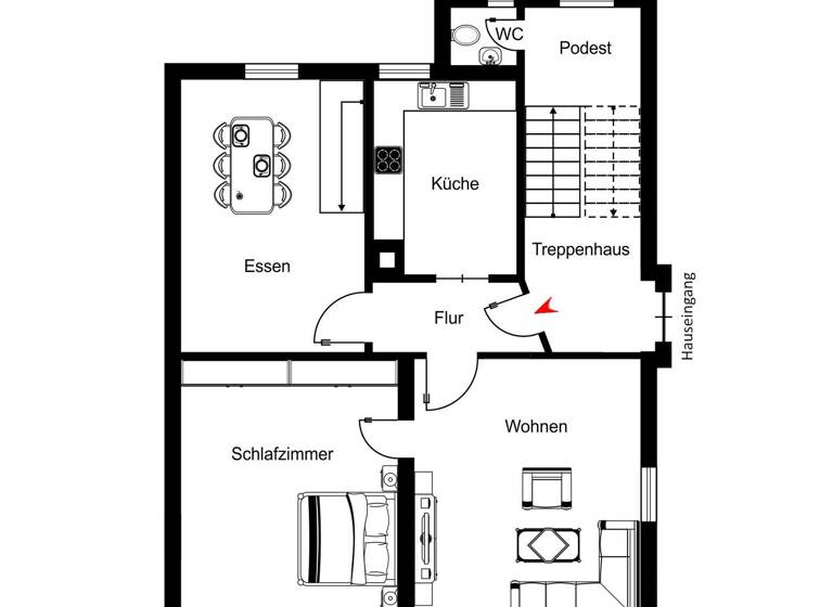Wohnung zum Kauf 149.000 € 3 Zimmer 81,7 m² EG frei ab sofort Tuttlingen 78532
