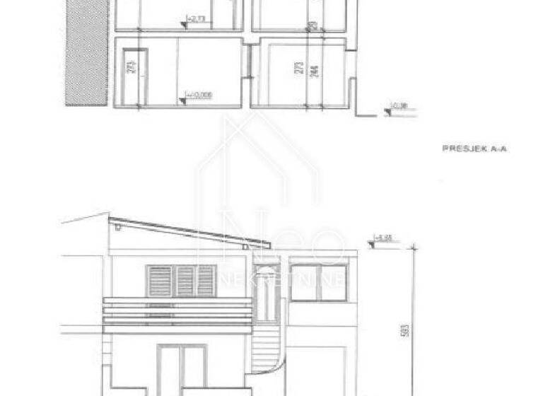 Haus zum Kauf 190.000 € 4 Zimmer 60 m² 107 m² Grundstück Pirovac