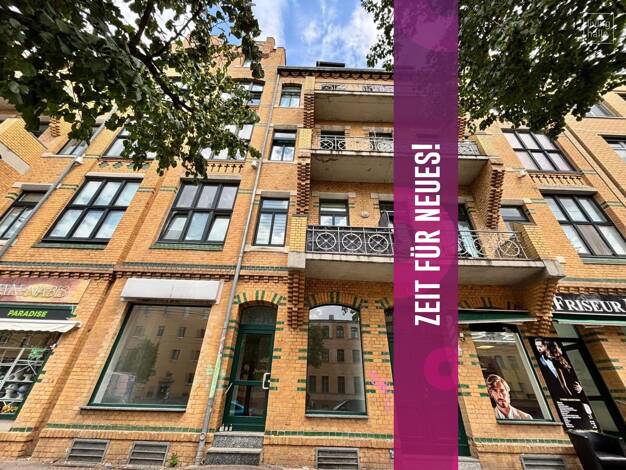 Verkaufsfläche zur Miete 8,37 € 2 Zimmer 65,4 m² Verkaufsfläche Merseburger Straße 95 Lutherplatz Halle (Saale) 06110