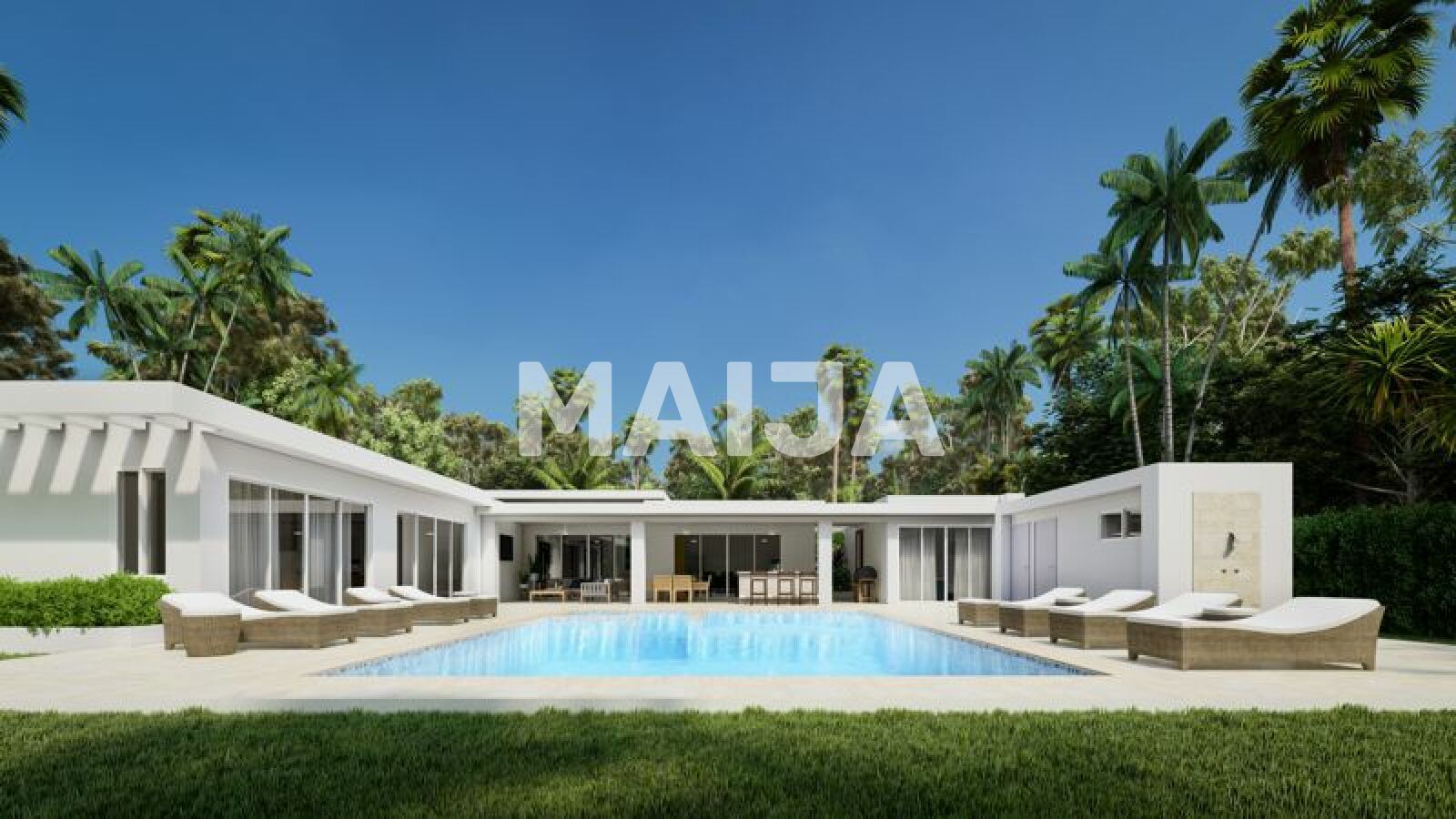 Einfamilienhaus zum Kauf 548.806 € 5 Zimmer 285 m²<br/>Wohnfläche 2.850 m²<br/>Grundstück Beautiful villa with beach Cabarete Cabarete 57000