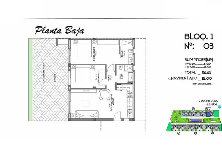 Wohnung zum Kauf - Erstbezug provisionsfrei 249.000 € 3 Zimmer 95 m² Algorfa 03169