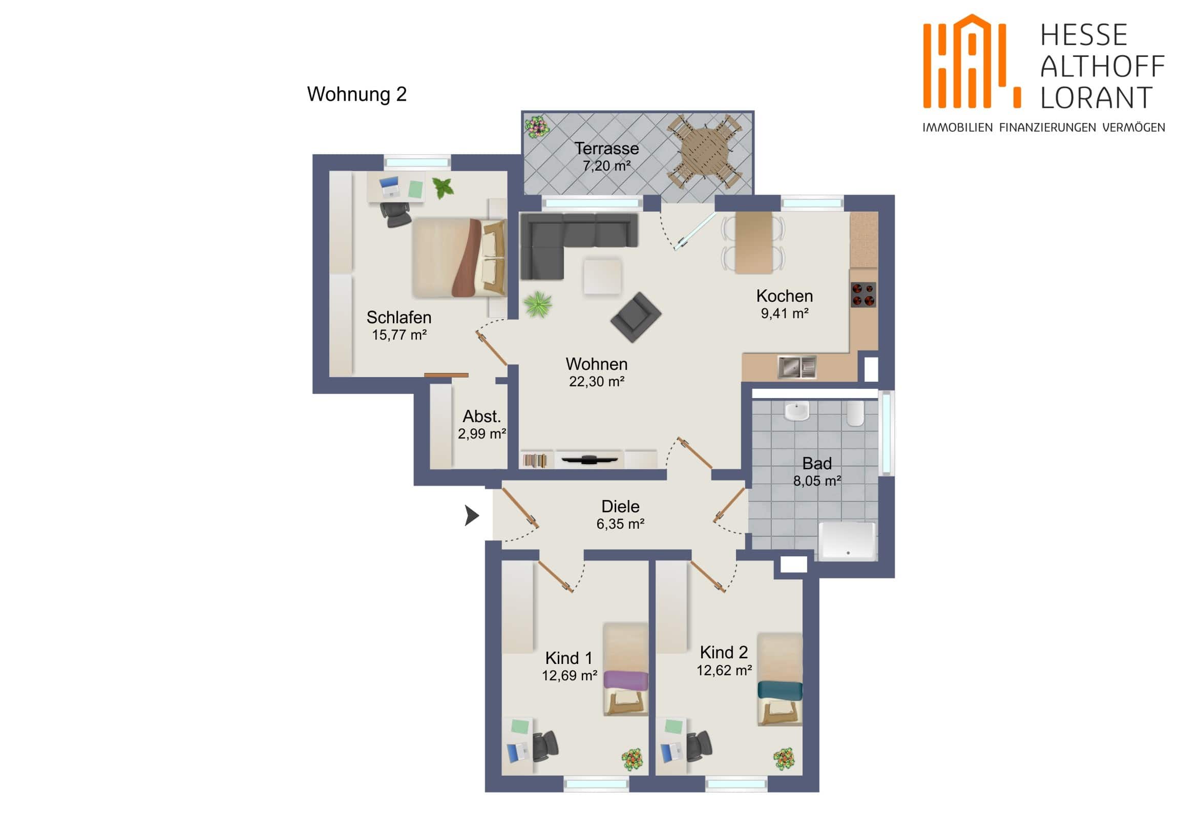 Wohnung zum Kauf provisionsfrei 374.500 € 4 Zimmer 90,3 m²<br/>Wohnfläche Ostbüren Fröndenberg 58730