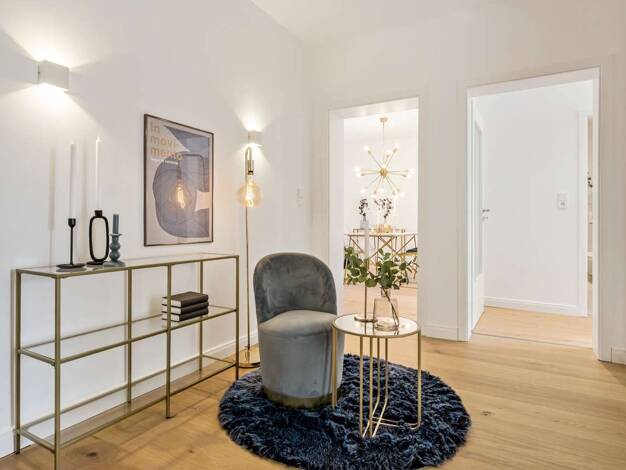 Wohnung zur Miete 1.400 € 3 Zimmer 92 m² Geschoss 1/2 frei ab sofort Martinstraße 8 Bingen Bingen am Rhein 55411