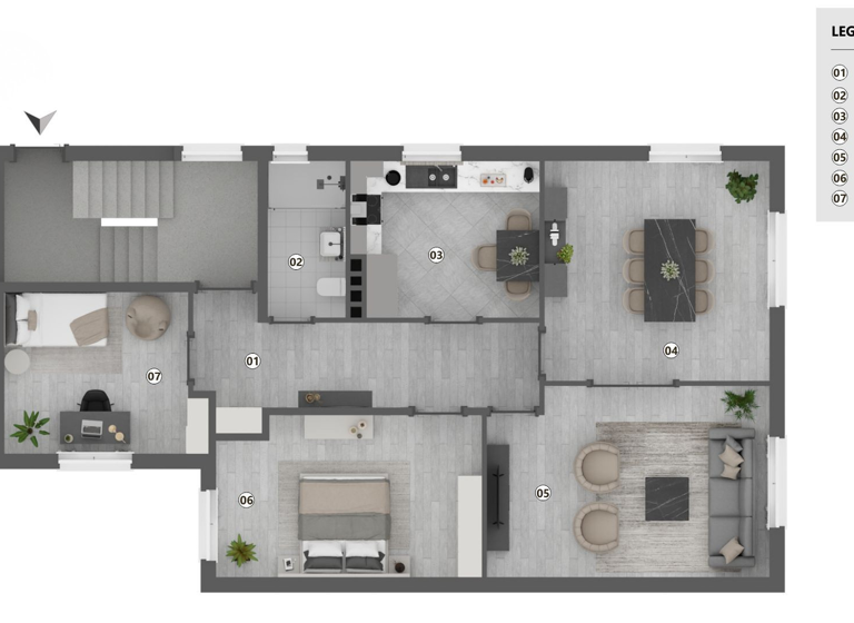 Wohnung zur Miete 1.410 € 4 Zimmer 88,7 m² Geschoss 2/4 frei ab sofort Schillerstraße 67 Göttingen 37083