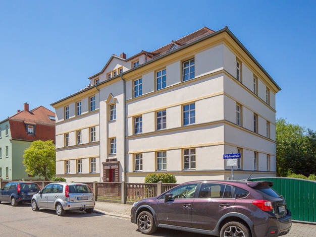 Studio zur Miete 374 € 1 Zimmer 43 m² 2. Geschoss frei ab 22.04.2026 Wächterstr. 47 Kaditz Dresden 01139