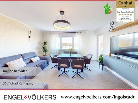 Wohnung zum Kauf 410.000 € 4 Zimmer 95 m² 1. Geschoss Großmehring 85098