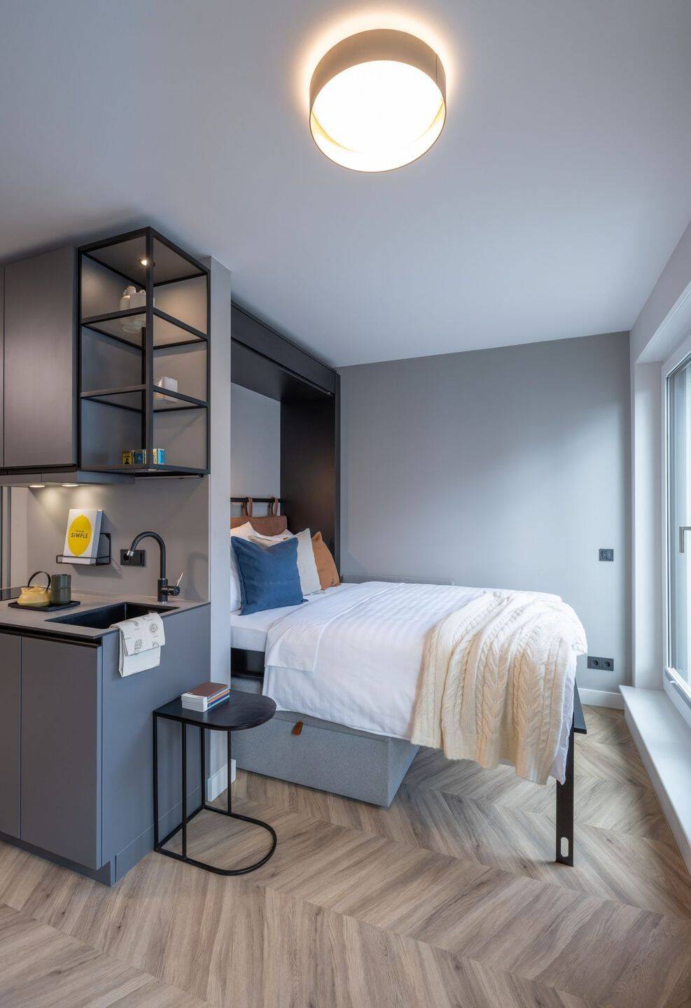 Wohnung zur Miete 815 € 1 Zimmer 20,5 m²