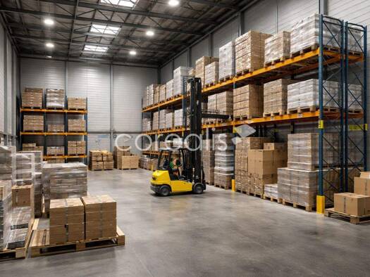 Lagerhalle zur Miete provisionsfrei 2.400 m² Lagerfläche teilbar ab 600 m² Weissenberg Neuss 41462