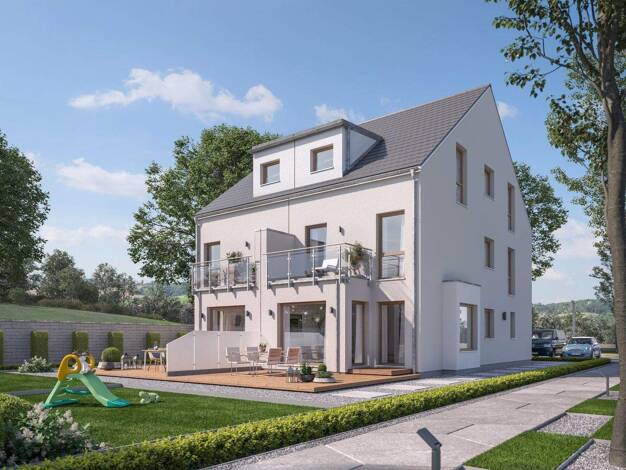 Doppelhaushälfte zum Kauf 710.541 € 5 Zimmer 165 m² 323 m² Grundstück Rheidt Niederkassel 53859