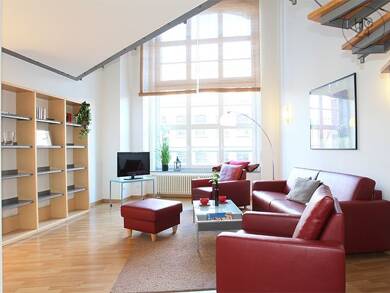 Wohnung zur Miete Wohnen auf Zeit 2.250 € 3 Zimmer 90 m² frei ab 06.10.2025 Plagwitz Leipzig 04229