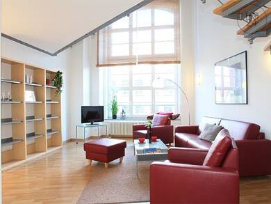 Wohnung zur Miete Wohnen auf Zeit 2.250 € 3 Zimmer 90 m² frei ab 06.10.2025 Plagwitz Leipzig 04229