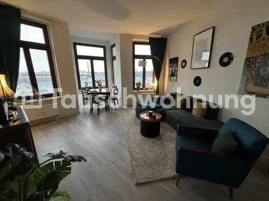 Wohnung zur Miete Tauschwohnung 440 € 2 Zimmer 46 m² 2. Geschoss Volkmarsdorf Leipzig 04315