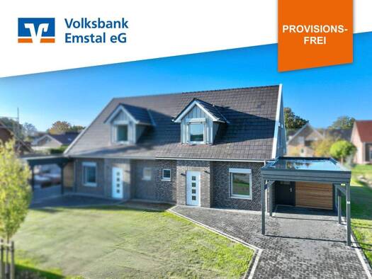 Doppelhaushälfte zum Kauf - Erstbezug provisionsfrei 4 Zimmer 116 m² 841 m² Grundstück Oberlangen 49779