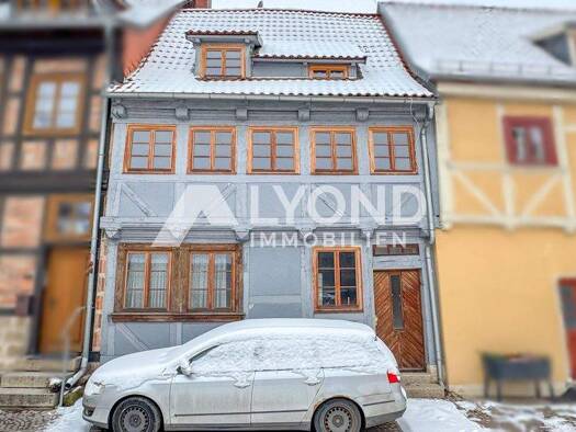 Reihenmittelhaus zum Kauf 139.000 € 6 Zimmer 159 m² 118 m² Grundstück Quedlinburg Quedlinburg 06484