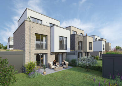Doppelhaushälfte zum Kauf - Neubau provisionsfrei 899.000 € 5 Zimmer 157,5 m² 240 m² Grundstück Levi-Montalcini-Straße 12 Langen 4 Langen 63225