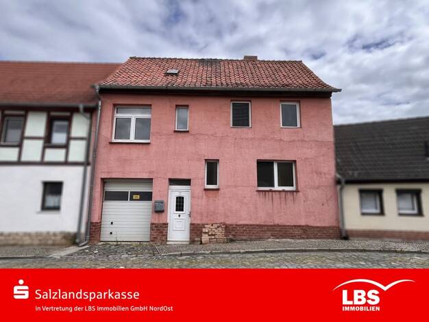 Reihenmittelhaus zum Kauf 39.000 € 3 Zimmer 80 m² 128 m² Grundstück Hoym Seeland 06467