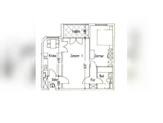 Wohnung zur Miete Tauschwohnung 640 € 2 Zimmer 65 m² 4. Geschoss Westend Charlottenburg-Wilmersdorf 10585