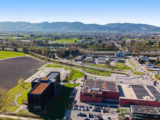 Bürofläche zur Miete provisionsfrei 1.220 m² Bürofläche teilbar von 450 m² bis 1.220 m² Im Schlatt 1 Hohenems 6845