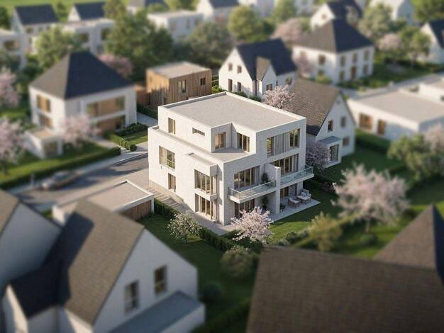 Terrassenwohnung zum Kauf - Erstbezug 700.000 € 2 Zimmer 82,4 m² 2 Geschosse frei ab 31.12.2027 Sülldorf Altona 22589