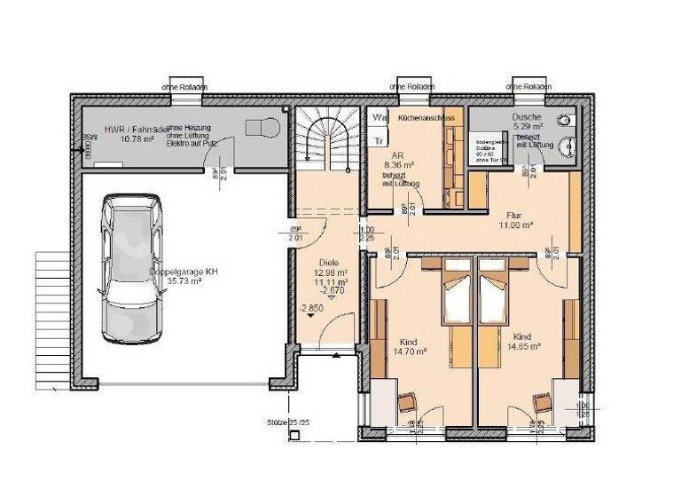 Einfamilienhaus zum Kauf provisionsfrei 737.900 € 5 Zimmer 187 m² 903 m² Grundstück Zerf 54314
