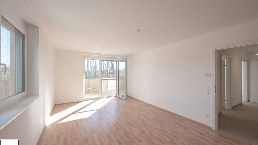 Wohnung zur Miete - Erstbezug 843 € 3 Zimmer 73,4 m² 2. Geschoss frei ab sofort Am Bahndamm Eisenstadt 7000