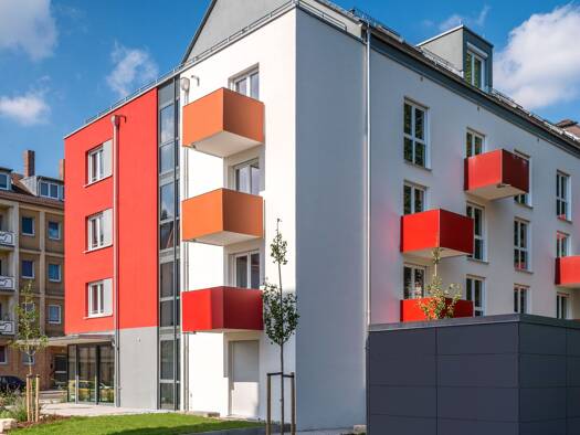 Wohnung zur Miete 358 € 1 Zimmer 21,7 m² 2. Geschoss frei ab 01.11.2026 Bauvereinstraße 12 Wöhrd Nürnberg 90489