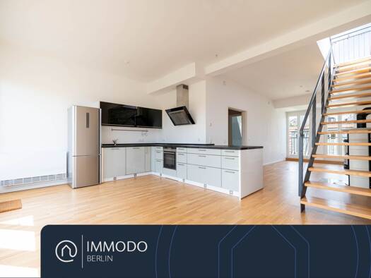 Penthouse zum Kauf 750.000 € 2 Zimmer 100 m² 5. Geschoss Friedrichshain Friedrichshain-Kreuzberg 10247