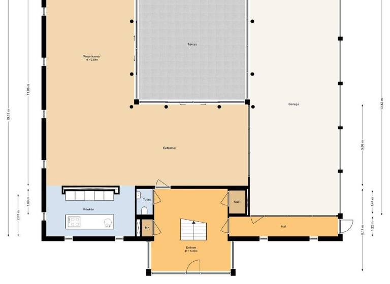 Einfamilienhaus zum Kauf 2.495.000 € 5 Zimmer 280 m² 1.040 m² Grundstück hofvennepark 2 noordwijk 2201 PZ