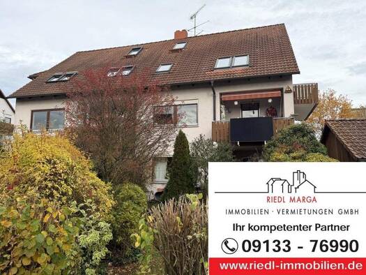 Wohnung zur Miete 900 € 3 Zimmer 60 m² frei ab 01.01.2026 Möhrendorf 91096