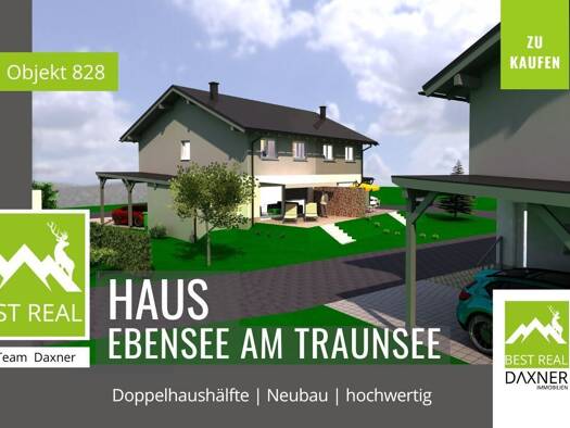 Doppelhaushälfte zum Kauf 489.000 € 4 Zimmer 114 m² 345 m² Grundstück Ebensee am Traunsee 4802