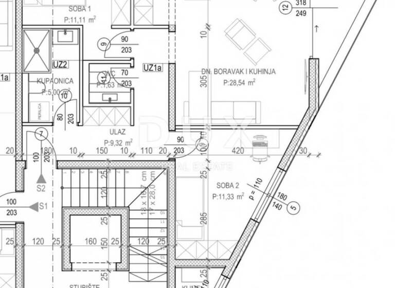 Wohnung zum Kauf 310.500 € 3 Zimmer 69 m² 1. Geschoss Tar-Vabriga