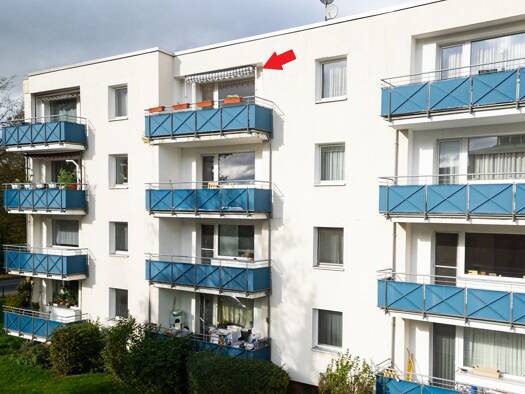 Wohnung zur Miete 350 € 1 Zimmer 29 m² 3. Geschoss Geibelstraße 9 Innenstadt Ahlen 59227